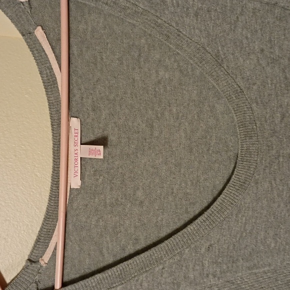 Victoria's Secret Gray & Pink Sweater Dress - Picture 3 of 5